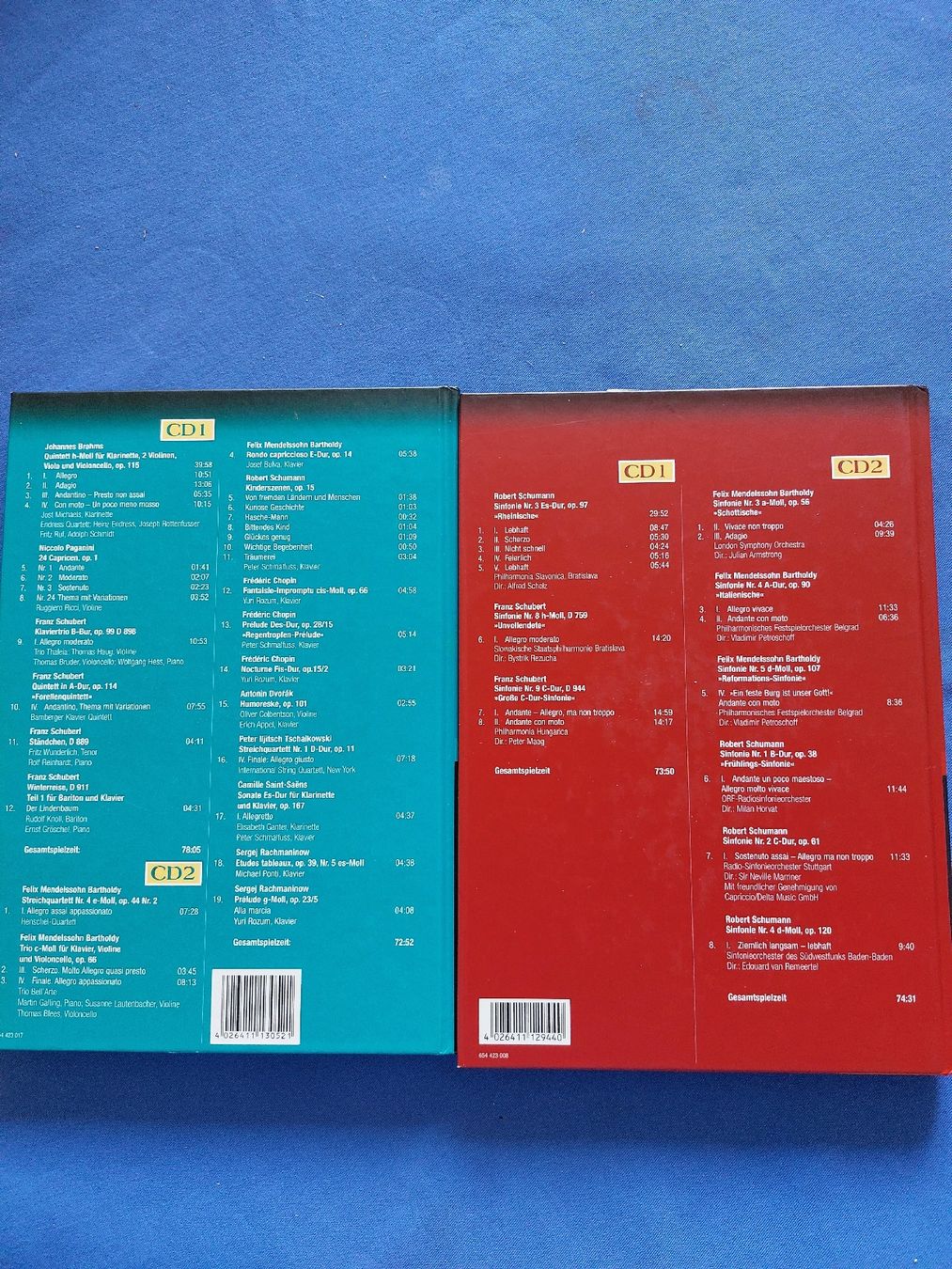CD: Klassische Musik auf 12 CD's – Nuovo (secondo la descrizione) da Zollikerberg venduto da Kui 2