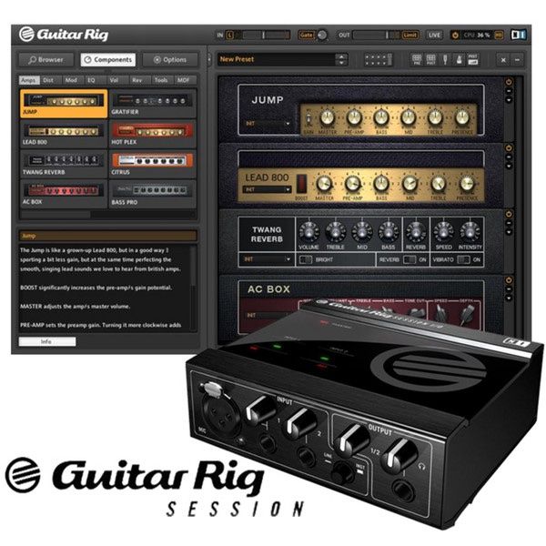 Guitar Rig Session I/O 2 Kanal Interface NI Kaufen auf Ricardo