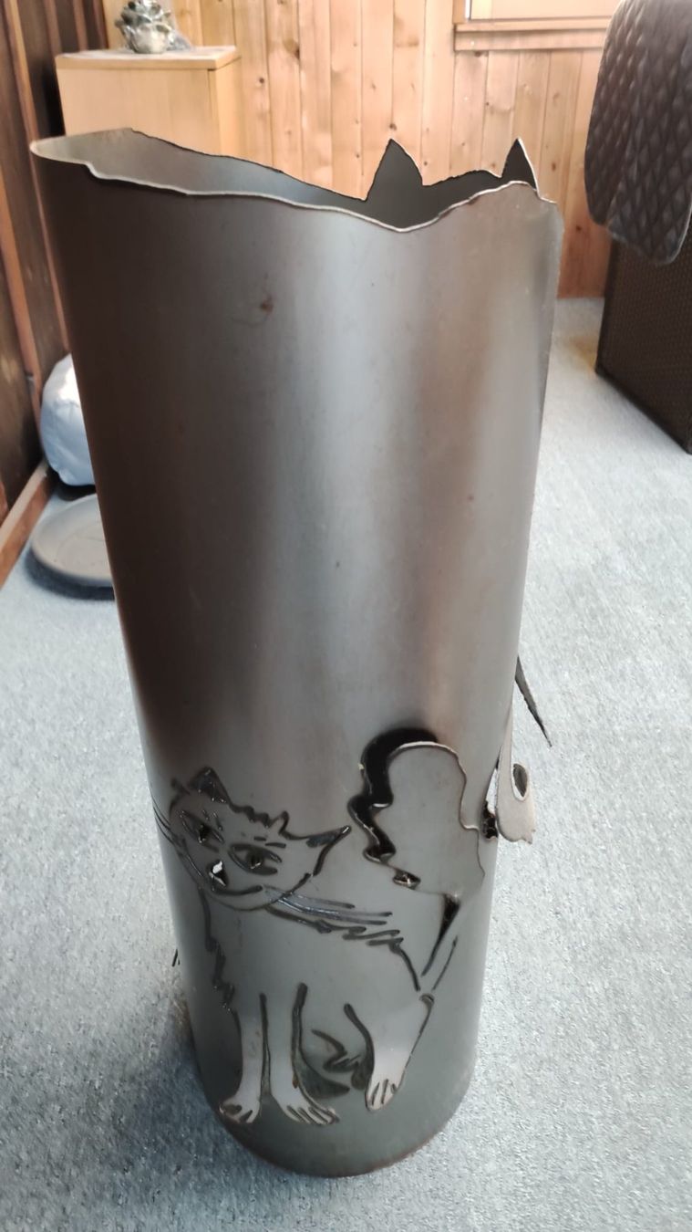Bracieri: Feuersäule neu, nie gebraucht – Nuovo (secondo la descrizione) da Sirnach venduto da Grm5 2