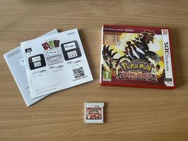 Pokémon Omega Rubin / Rubino Omega - inkl. Anleitungen 