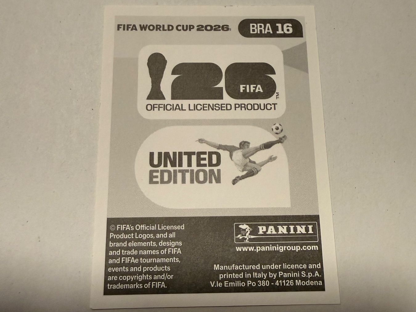 Panini Sammelbilder & Trading cards: Pedro BRA16 - Panini CH Edition WM 2026 – Neu (gemäss Beschreibung) aus Grenchen von nicus_aveiro 1