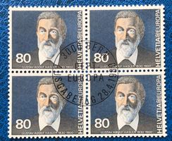 4 er Block Nr.641 mit Vollstempel Bern