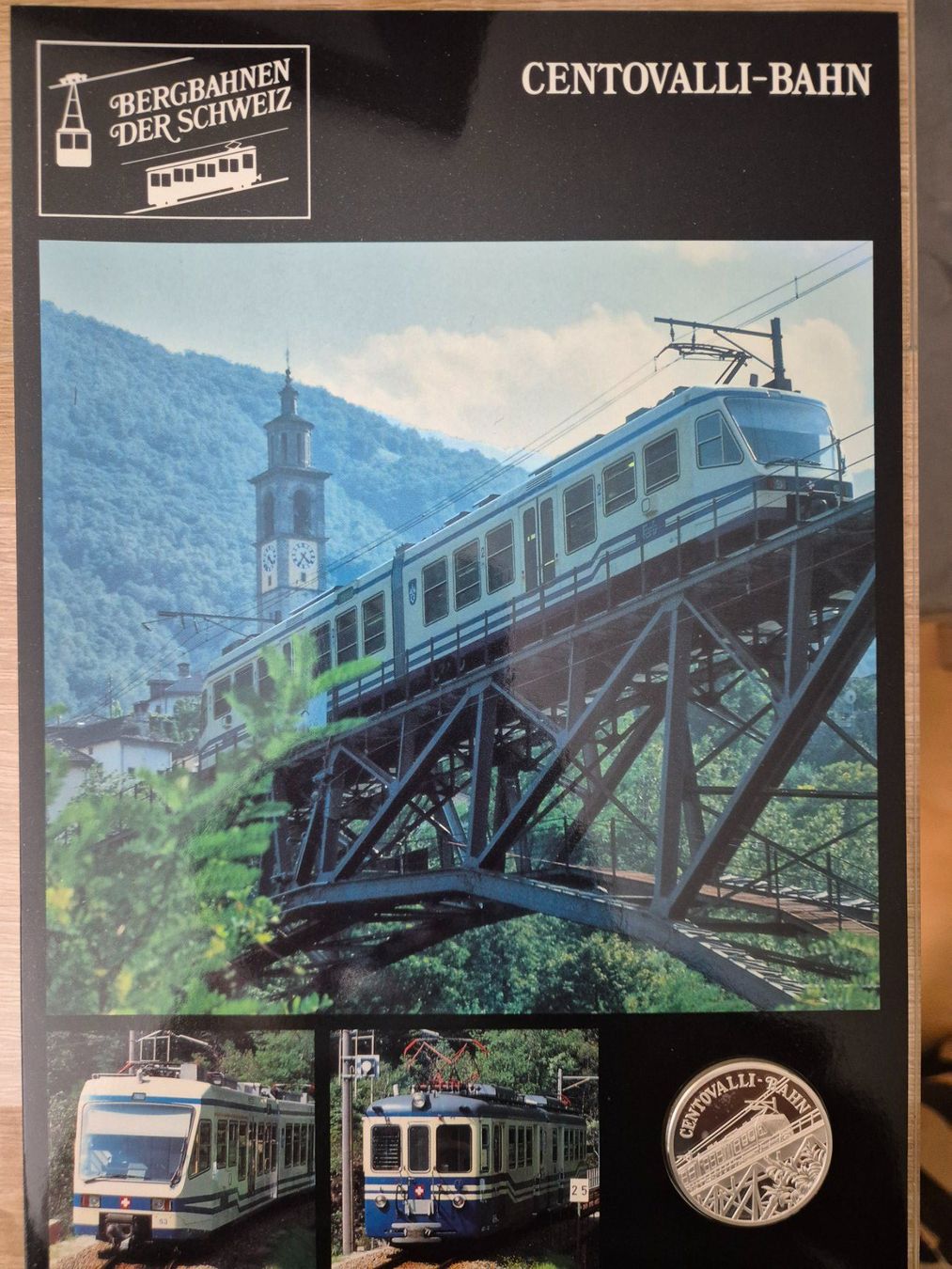 Medaglie: Bergbahnen der Schweiz - Centovalli-Bahn – Usato da Luzern venduto da Vreneli_1
