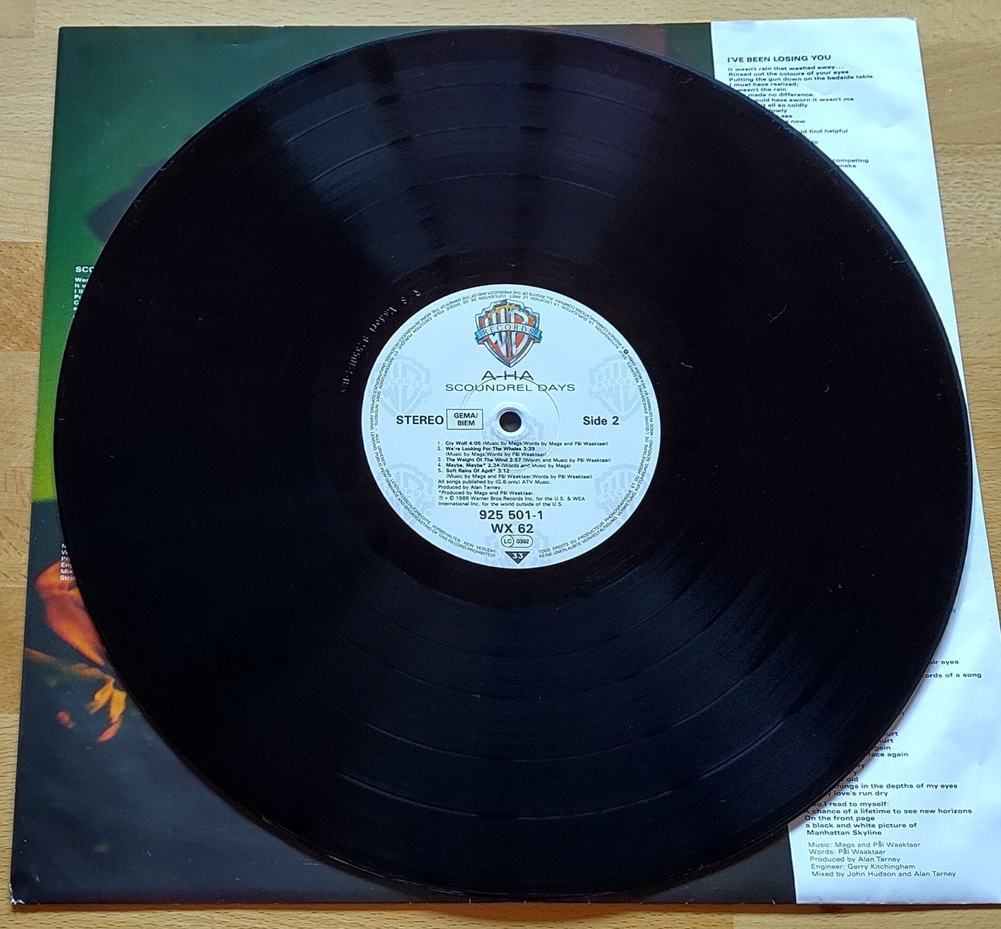 Dischi in vinile: A-ha - Scoundrel Days Vinyl LP, 1986 – Usato da Bonaduz venduto da Gluehwuermchen44 4