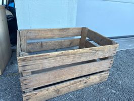 Holz Kiste. Harasse