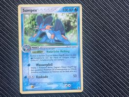 Pokemon Sumpex non holo Rare EX Rubin Saphir