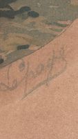 Gemälde Segelschiffe signiert ca 1925 gerahmt Zustand gut