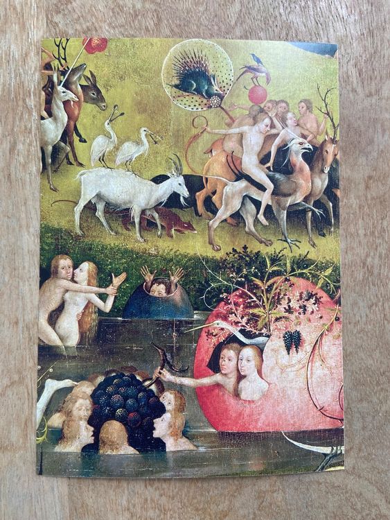 AK Hieronymus Bosch Ausschnitt Garten der Lüste Kaufen auf Ricardo