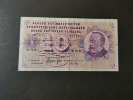Schweiz 1974, 10 Franken