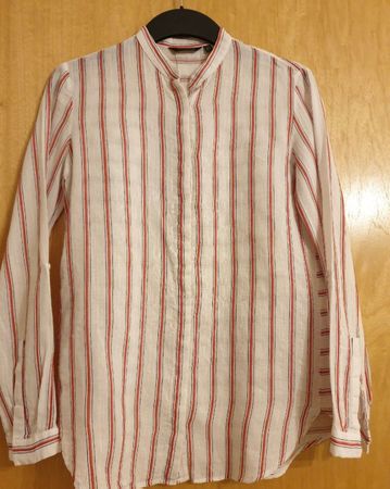 Damenblus, XS. Massimo Dutti, 65 %coton, 35%lin,