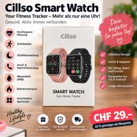 Cillso Smart Watch – Fitness Tracker – IP68 – NEU