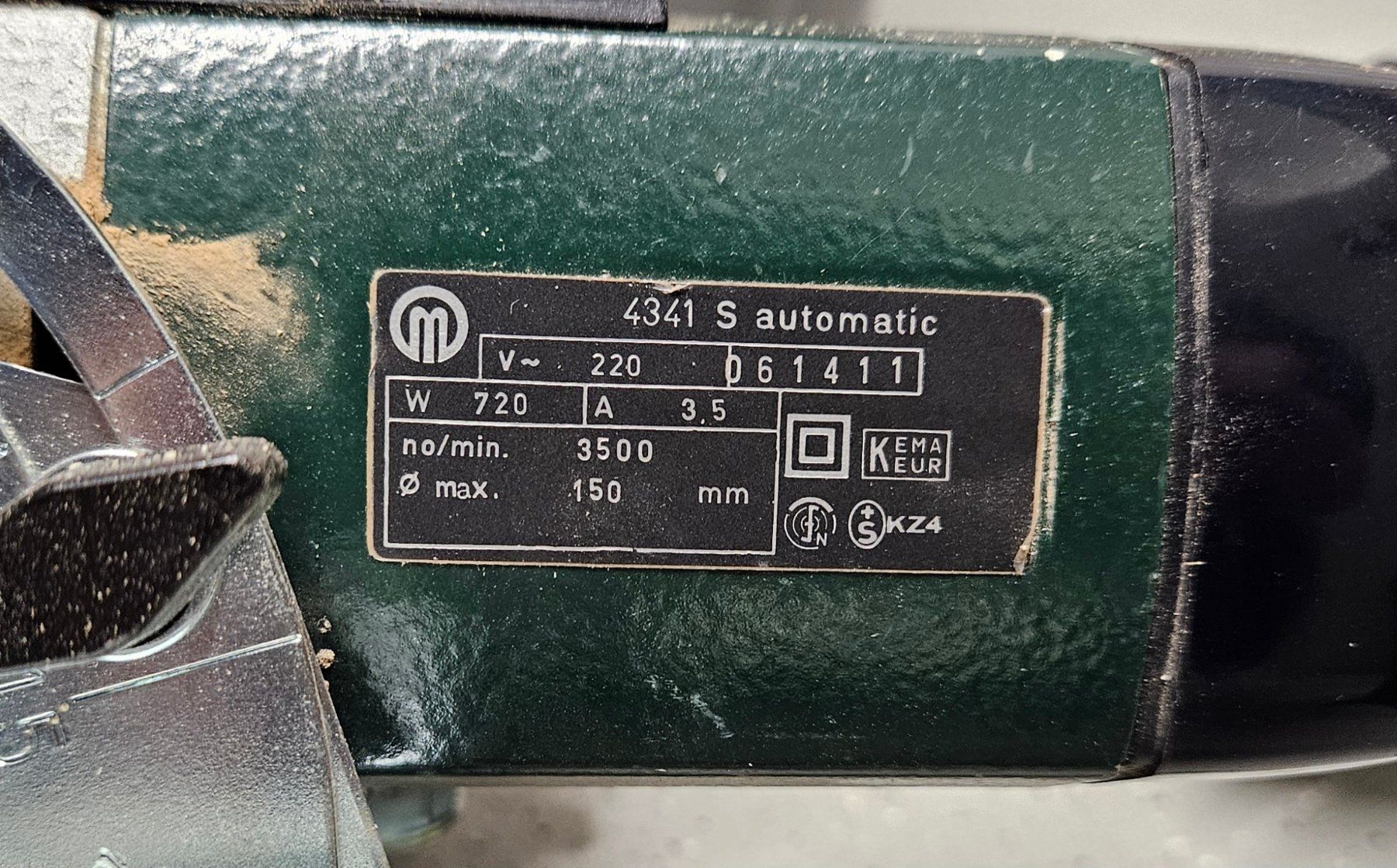 Metabo Seghe: Metabo Handkreissäge - Fr. 49.- – Usato da Kleindöttingen venduto da Ballu33 3