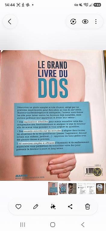 Libri: Le grand livre du dos  – Usato da Murten venduto da cer_cr9z 1