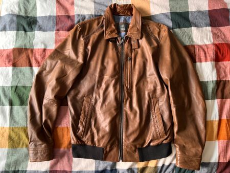 Bugatti men leather jacket/ Herren Lederjacke