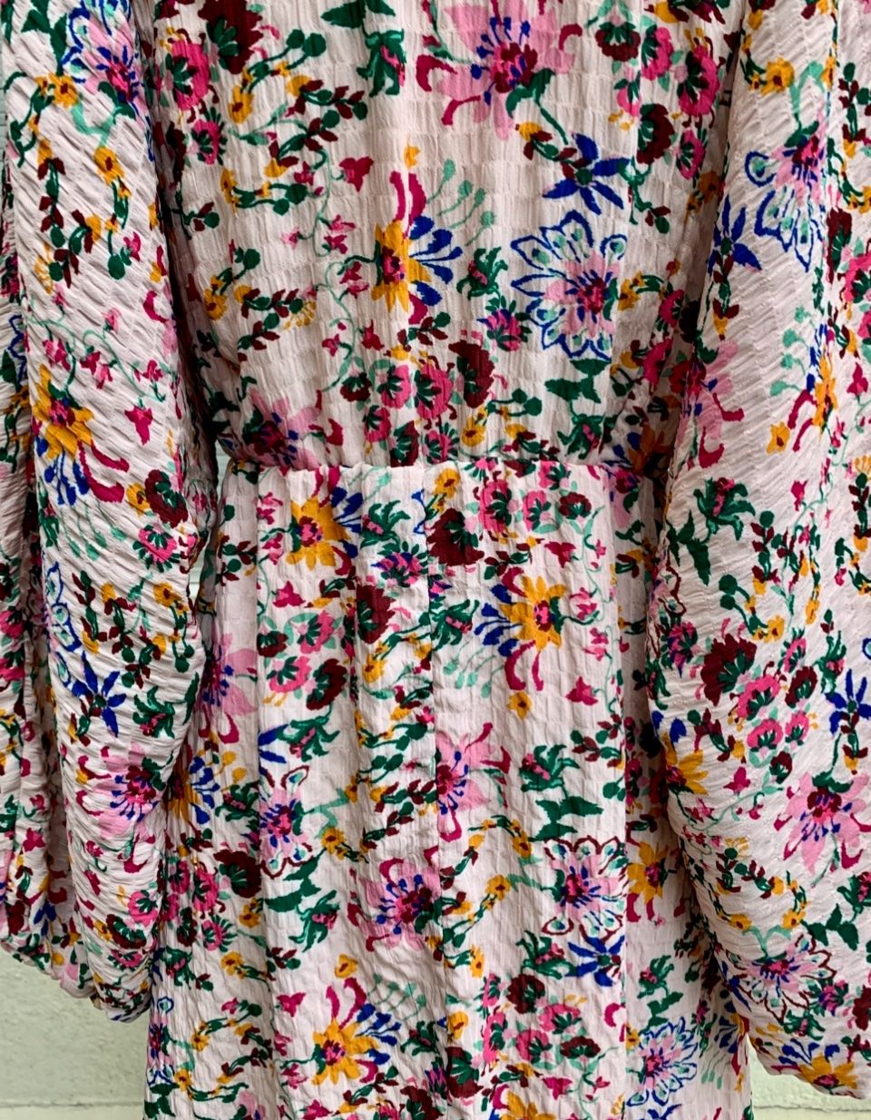 Promod Kleider: Superbe robe à fleurs PROMOD manches oversize amples t.M – Neu (gemäss Beschreibung) aus Martigny von only__you 1
