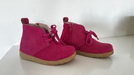 Clarks Zara Fuchsia Boots, Size 25, Autumn Shoes Girls
