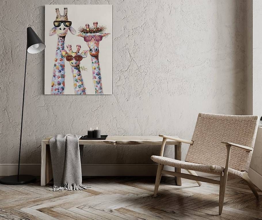 Foto & Immagini: Giraffen Leinwandbild 1,20 m  – Usato da Stein AG venduto da lil_l8tz