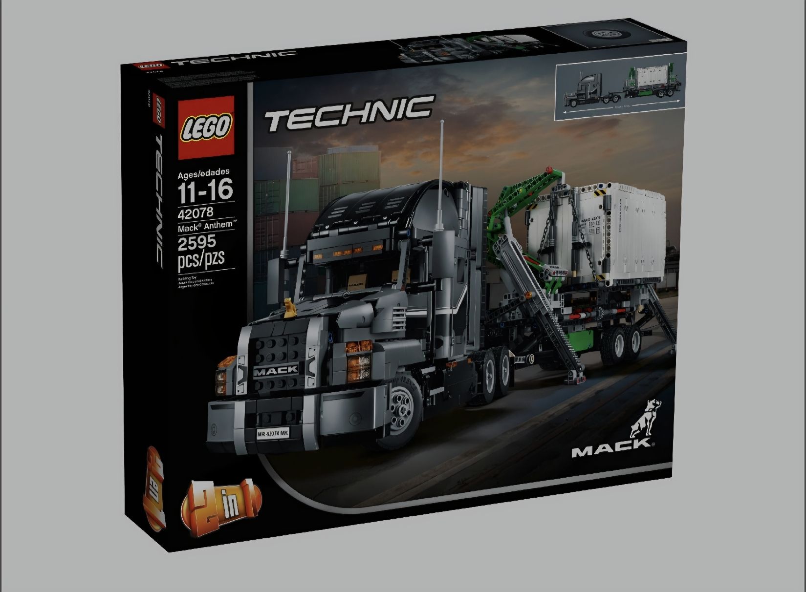 Technics Kit di costruzioni: LEGO Technic 42078 Mack Anthem - Komplett – Nuovo (secondo la descrizione) da Frutigen venduto da Bruchli