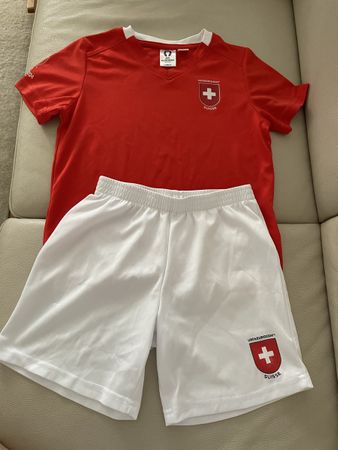 Fussball Trikot Schweiz Gr. 134/140
