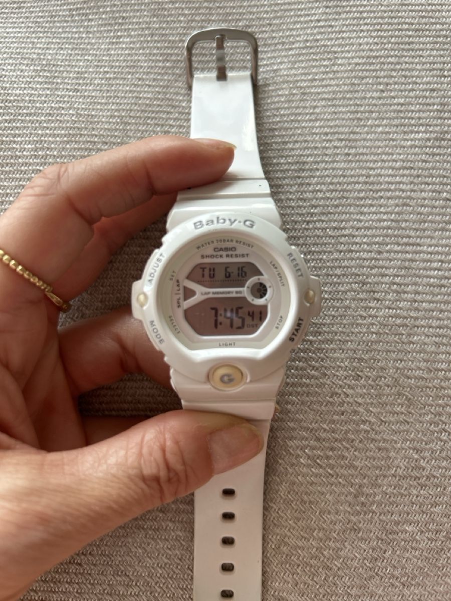 Casio Uhren: Baby-G Uhr Weiss, Damen Casio – Gebraucht aus Kirchdorf BE von Stella130 1