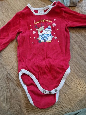 Weihnachtsbody 74 /80