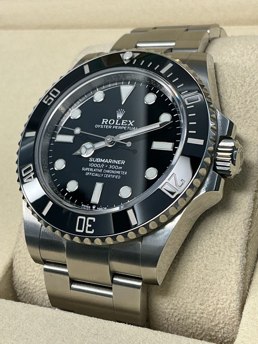 Rolex Orologi: Rolex Submariner No Date 2024 Full Set Ref.124060 – Usato da Zürich venduto da watchdealer-24