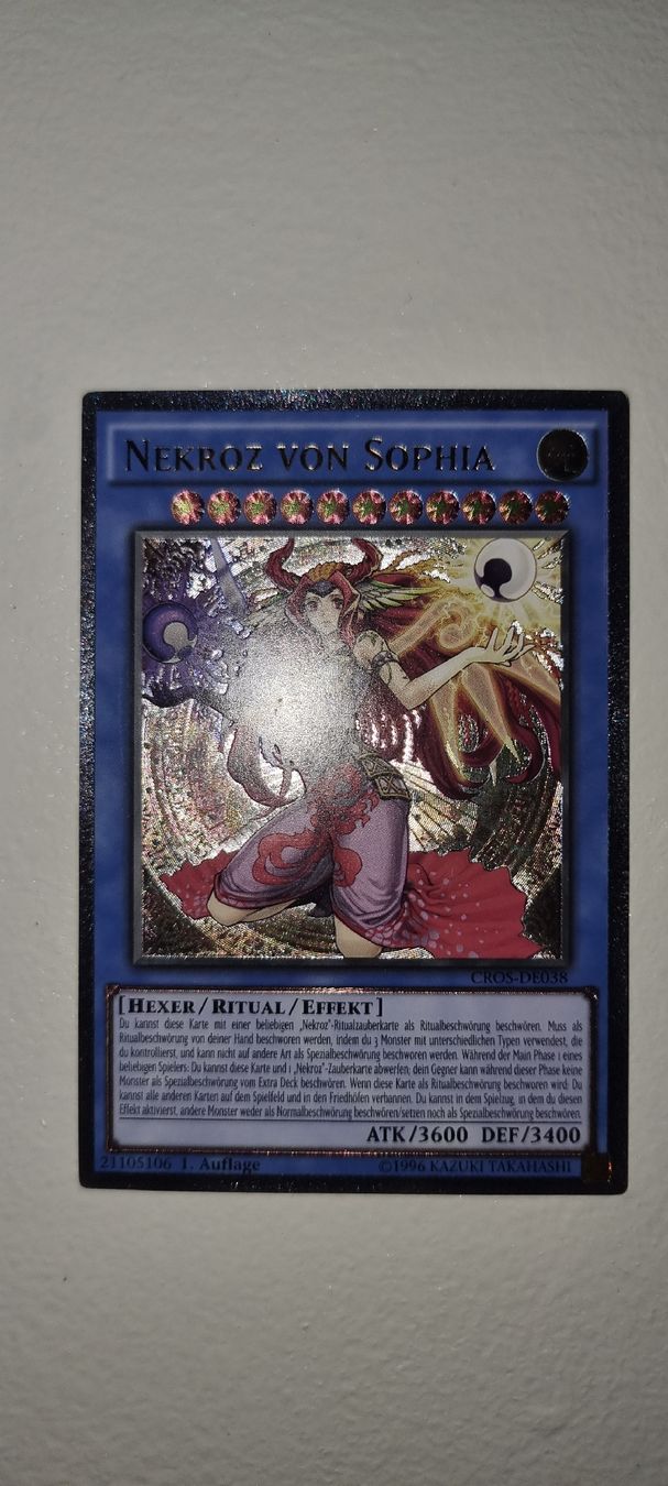 Karten: Yugioh  Nekroz von Sophia – Gebraucht aus Suhr von qkr_62qb