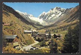 Blatten im Lötschenthal Dorfansicht