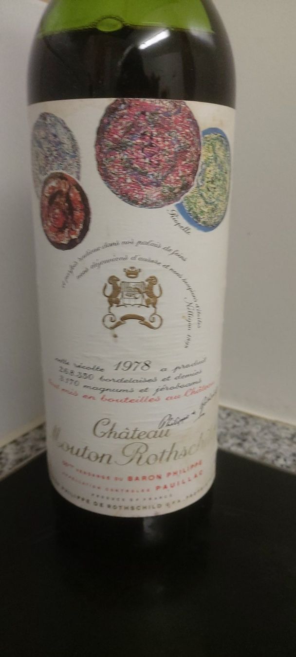 Mouton Rothschild Vino: Château Mouton Rothschild 1978 – Nuovo (secondo la descrizione) da Grenchen venduto da poggione 1