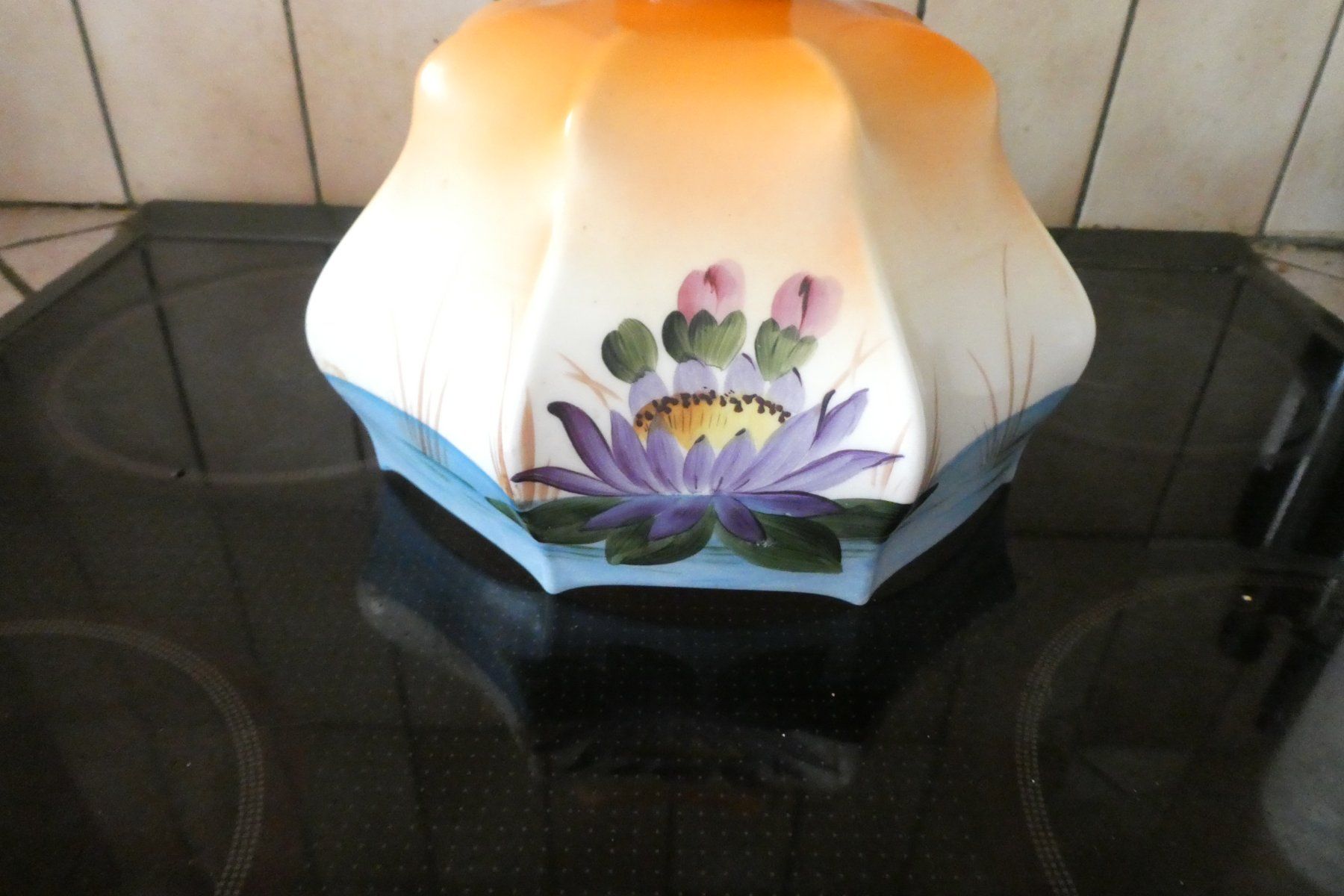 Paralumi: Jolis abat-jour  de lampes 1930/40 – Usato da Fontaines NE venduto da monloisir 1