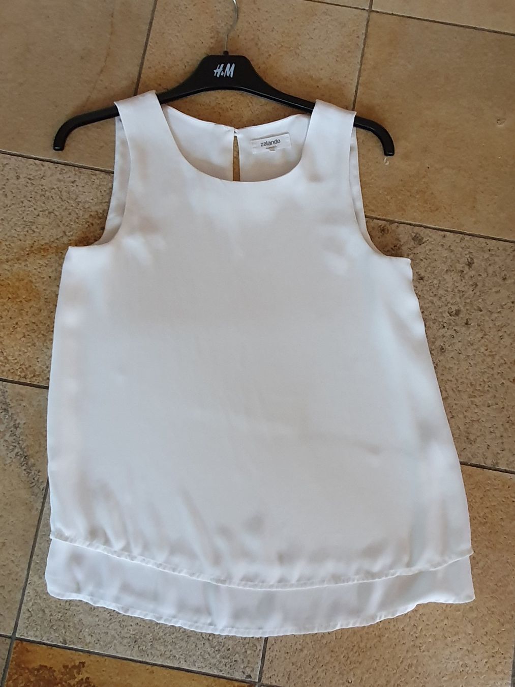 Zalando Tops: Top blanc Zalando taille XS – Gebraucht aus Courroux von sv235 3