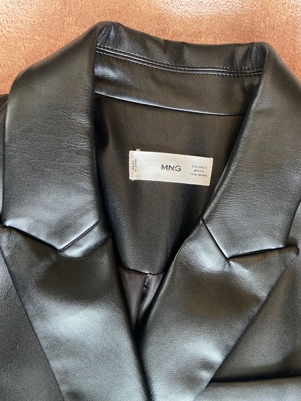 Mango Giacche: Schicker Blazer Kunstleder Gr. S, Oversize-Look – Usato da Ostermundigen venduto da Natalia1973 4