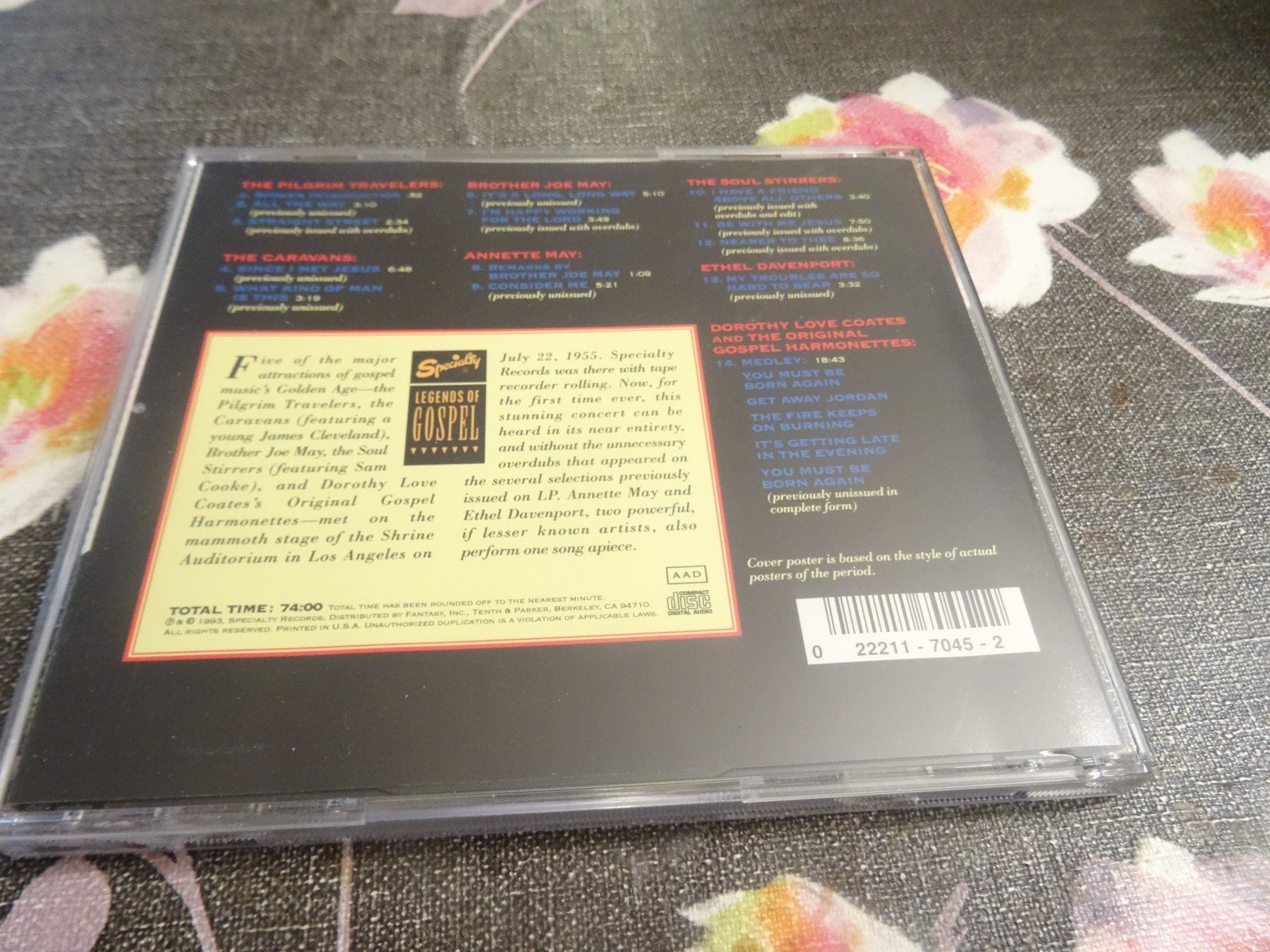 CDs: The Great 1955 Shrine Concert CD – Gebraucht aus Olten von Disc-Ausverkauf 1