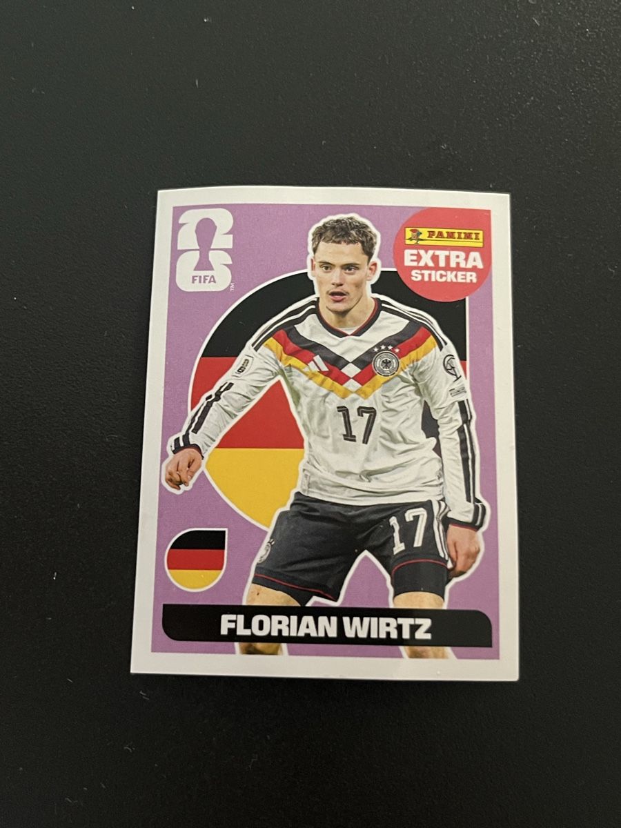 Panini Sammelbilder & Trading cards: Extrasticker Panini Florian Wirtz – Neu (gemäss Beschreibung) aus Russikon von zwaldor