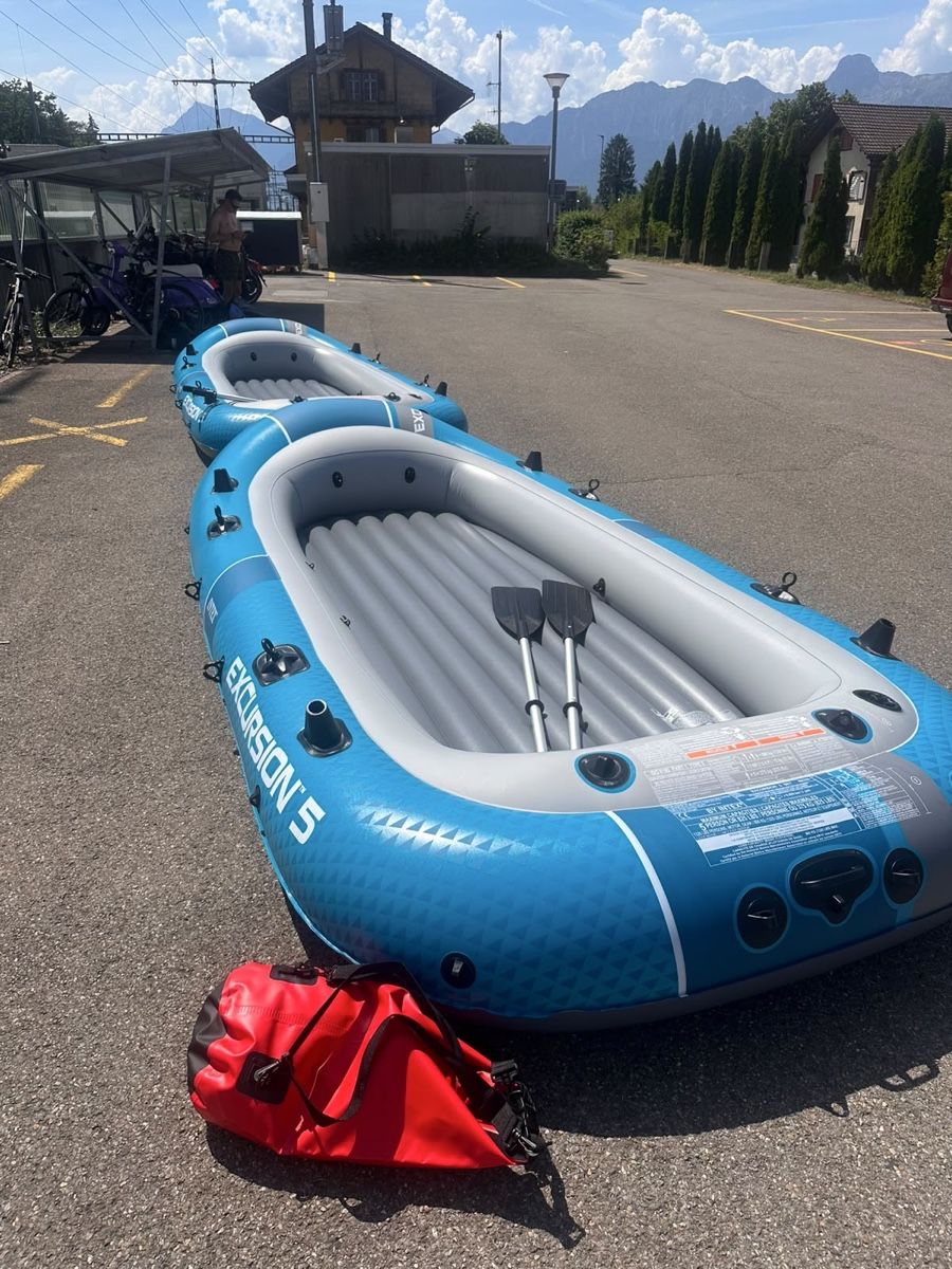 Barche: Schlauchboot Intex Excursion 5 (1 Stück) – Usato da Zürich venduto da roc_wzc9
