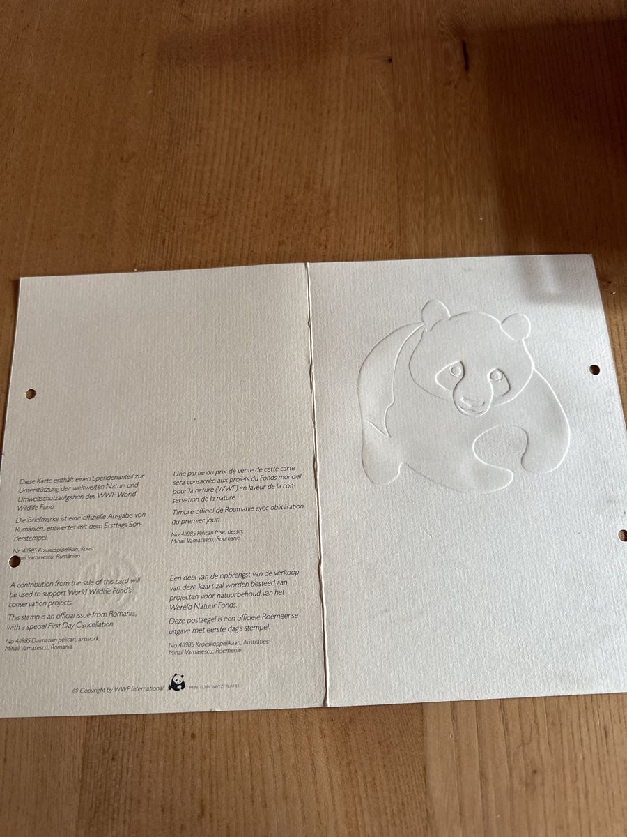 Tutti i francobolli: Briefmarke WWF – Usato da Frümsen venduto da Katzen0 1