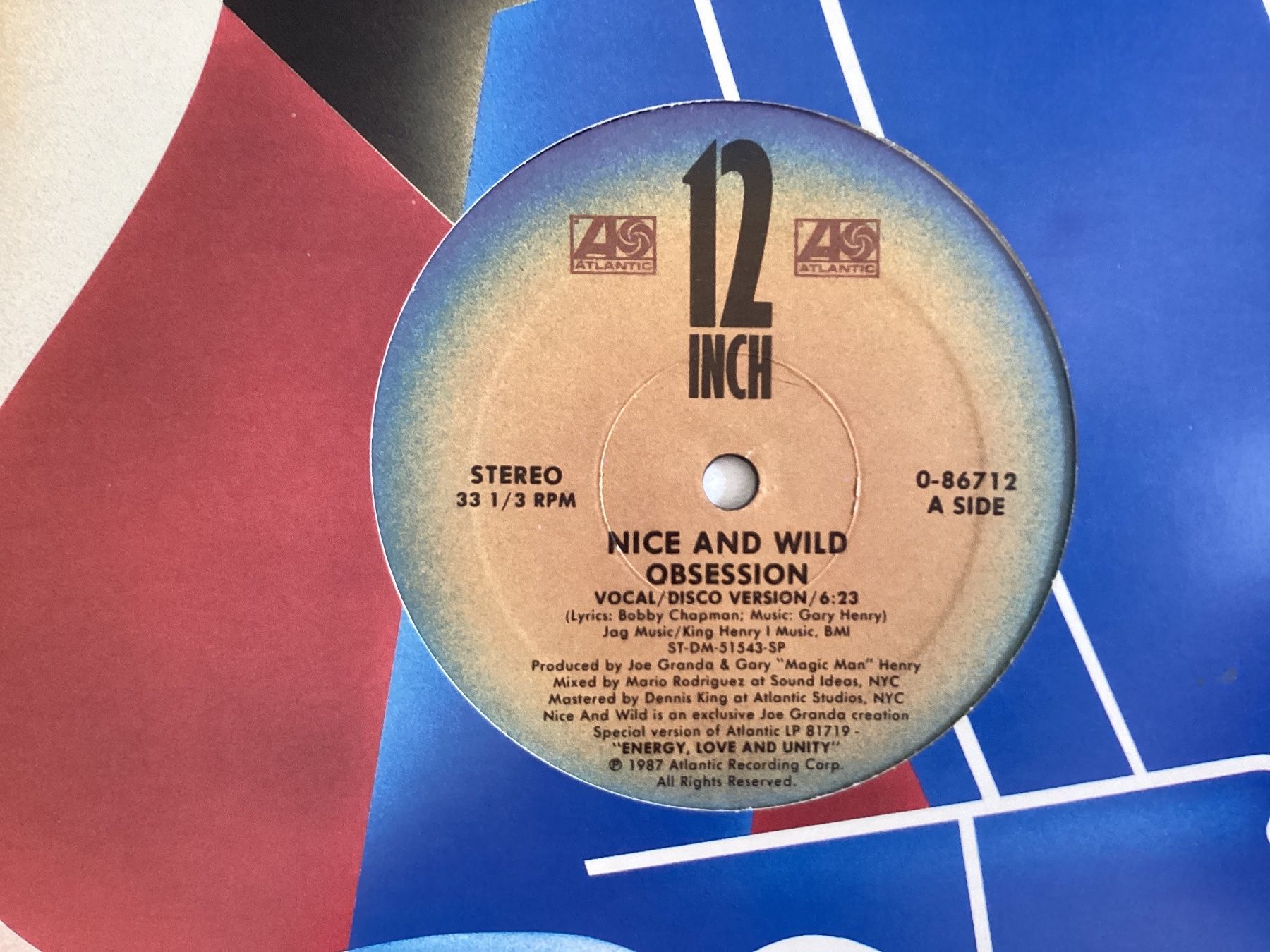Dischi in vinile: Nice & Wild Maxi-Single - Obsession – Usato da Gutenswil venduto da Hamzian