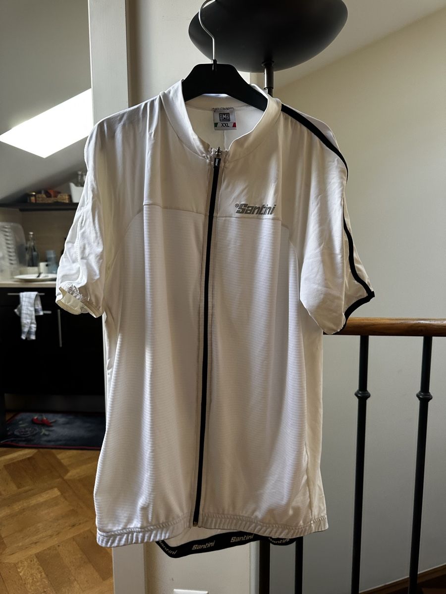 Canottiere & Pantaloni: Santini cycling jersey – Usato da Carouge GE venduto da cytoplan