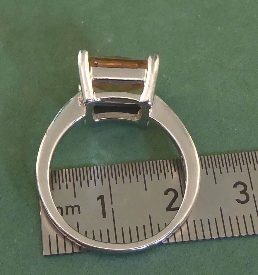 Anelli: Ring 925 Silber mit synthetischem Stein – Usato da Muri AG venduto da silvermouse007 2