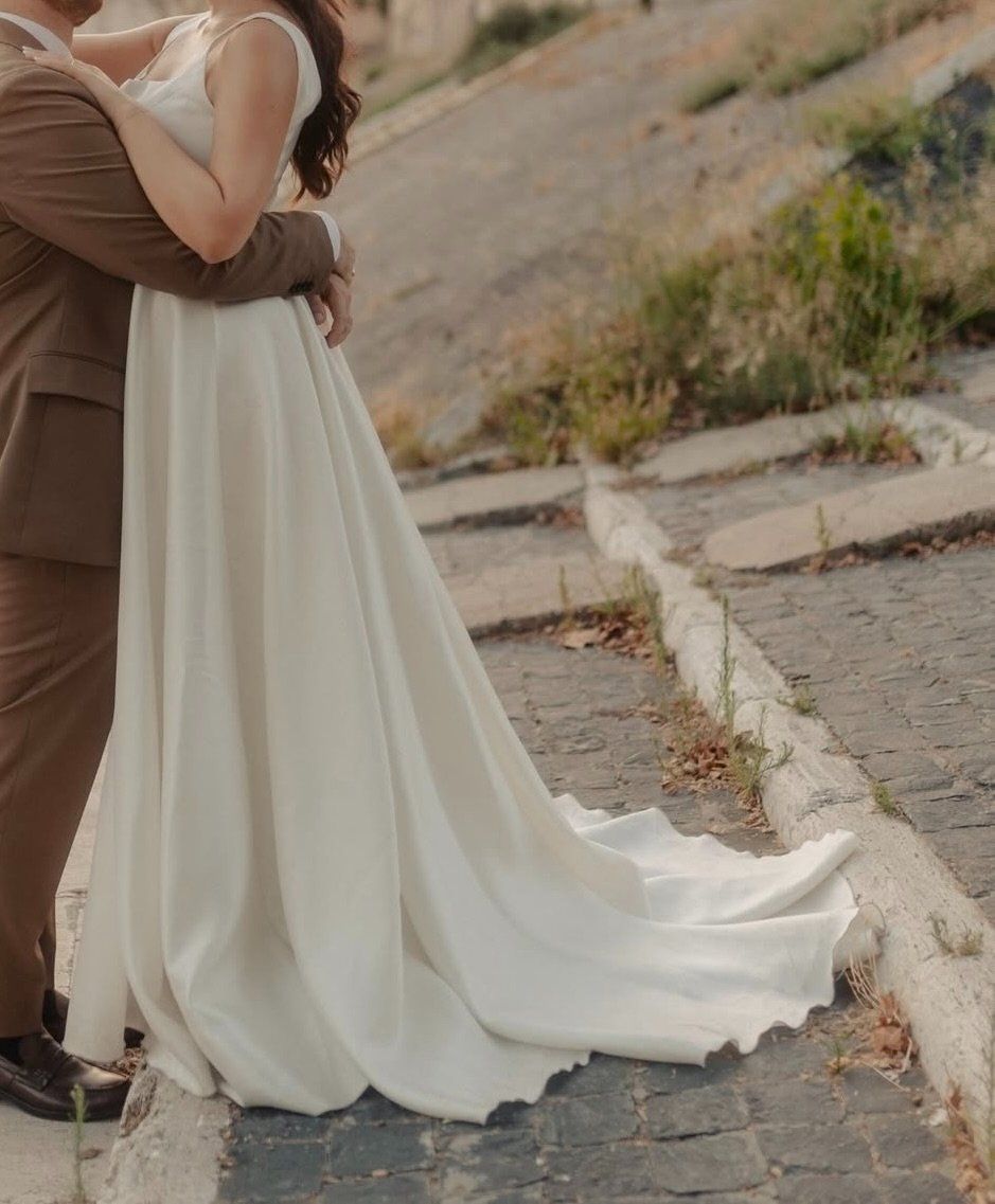 Kleider: Secondhand Brautkleid Bianco Evento "Levente", Grösse 38 – Gebraucht aus Brunnen von Herzig-Brautmode 1