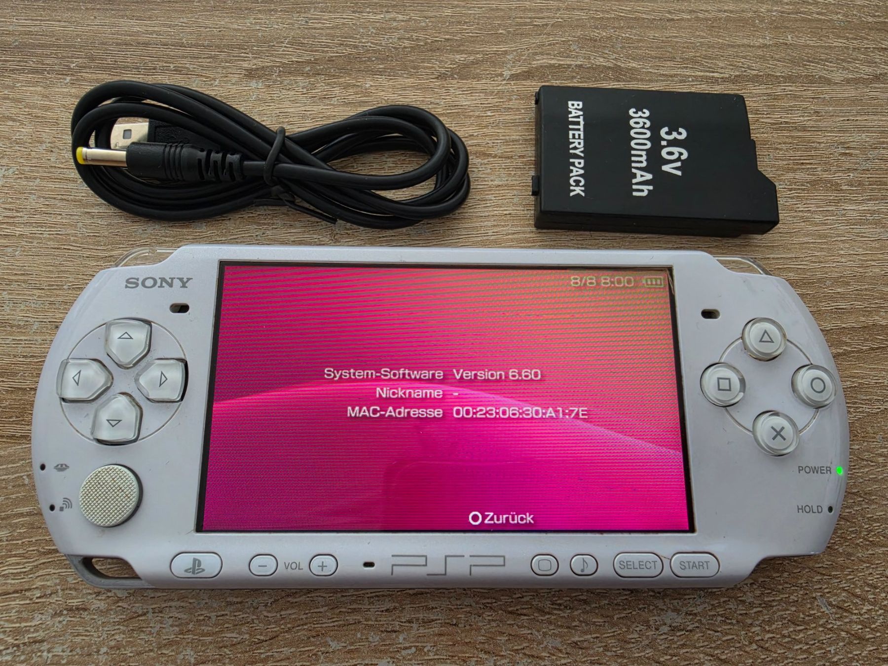 Sony Konsolen: Sony PSP Playstation Portable 3000er Modell – Gebraucht aus Sempach von Knuckles17