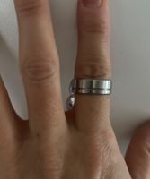 Fingerring Grösse 19 Neu, Stainless steel