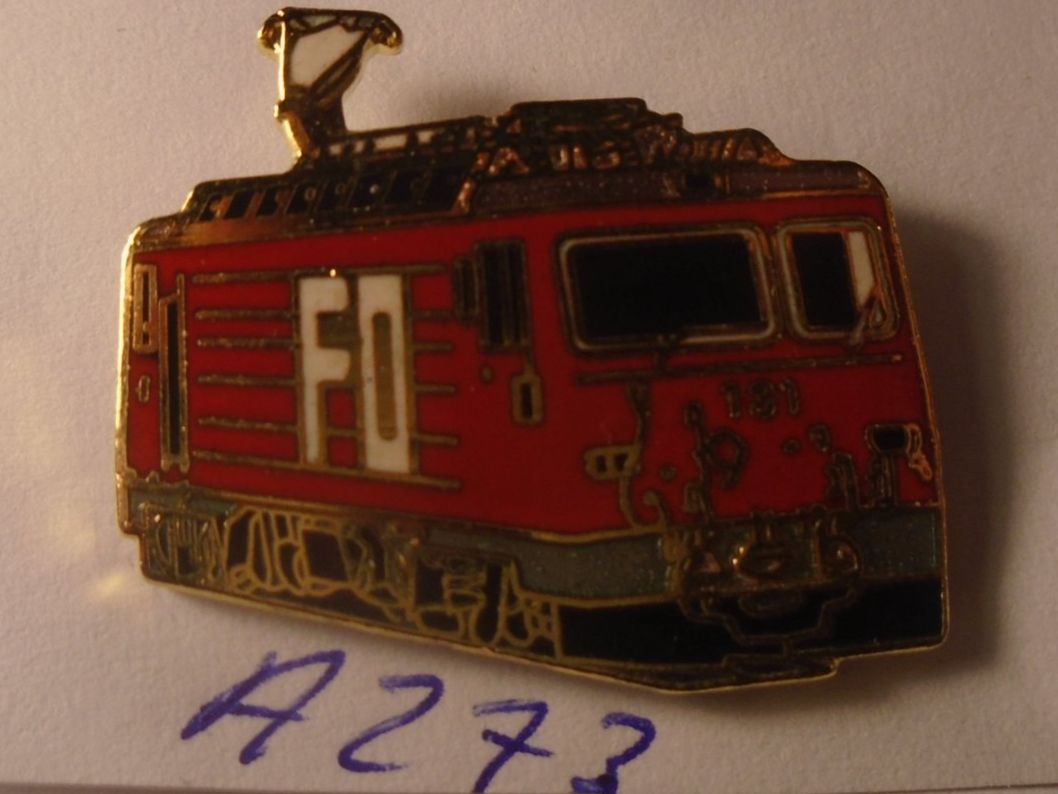Plaketten & Abzeichen: 1 FO-Bahn Nostalgie Pin (A273) – Gebraucht aus Winterthur von Beli2000