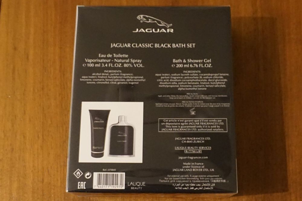 Jaguar Classic Black Bath Set, NEU Kaufen auf Ricardo