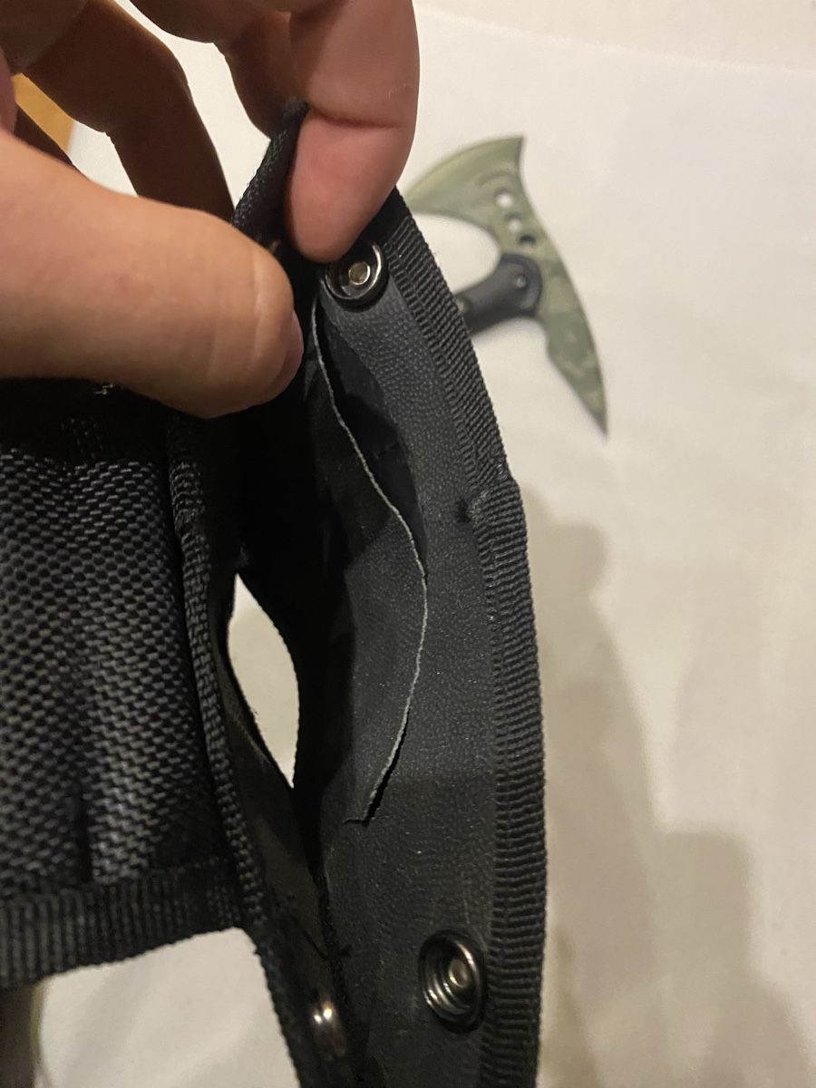 Tutti gli attrezzi: Taktische Axt Camouflage mit Scheide – Usato da Safenwil venduto da _e_99_ 6