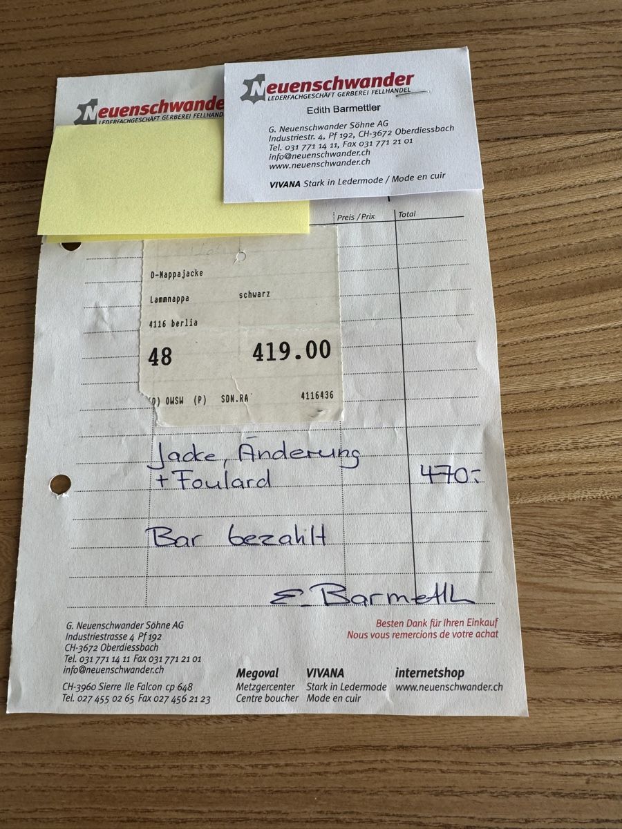 Giacche: Lederjacke aus Lammnappa – Usato da Hochdorf venduto da sch_8tnx 2