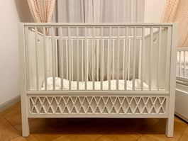 Cam Cam Copenhagen Harlekin Babybett 60 x 120 cm