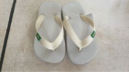 Sommerliche Havaianas Flip-Flops, neuwertig, Gr.25