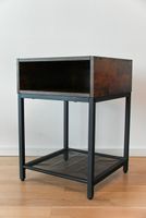 2er Set Nachttische Industrial-Design