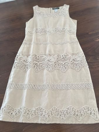 Patrizia Dini Kleid, Gr. 36/38, mit Spitze, Sommerlich!